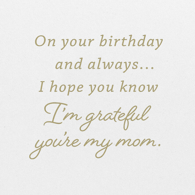 Hallmark An Amazing Woman Birthday Card For Mom