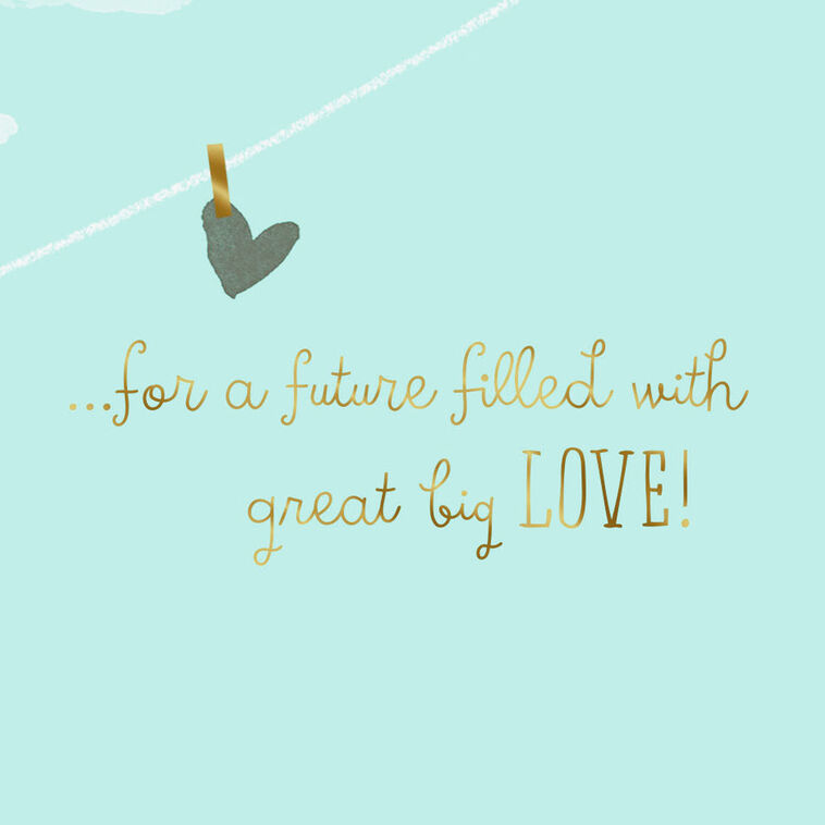 Hallmark An Itty-Bitty Wish Baby Shower Card