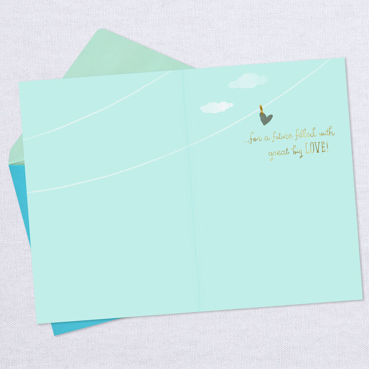 Hallmark An Itty-Bitty Wish Baby Shower Card