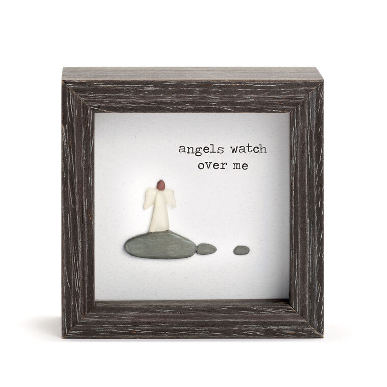 hallmark Angels Watch Over Me Shadow Box 4x4