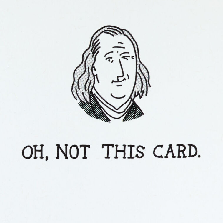 Hallmark Another $100 Bill Funny Birthday Card