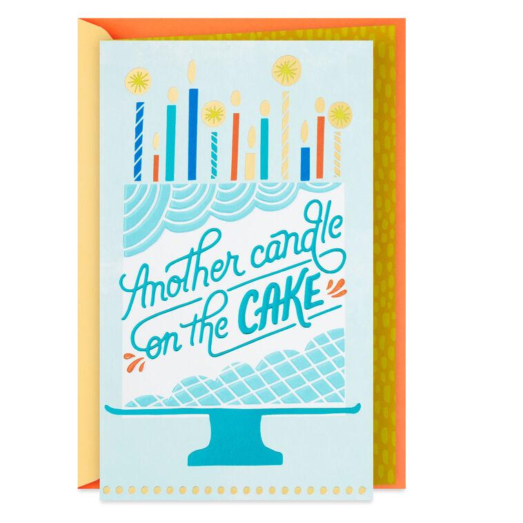 hallmark Another Candle on the Cake Birthday Card