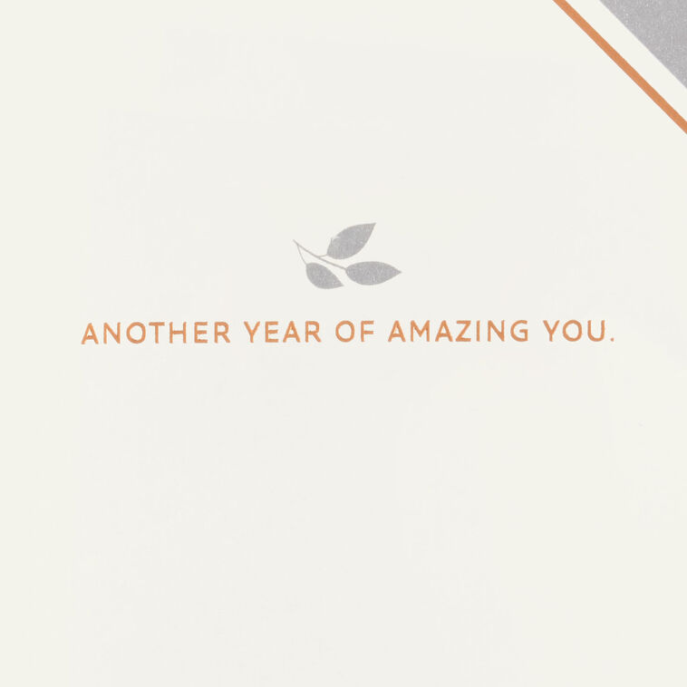 Hallmark Another Year Of Amazing You Birthday Card