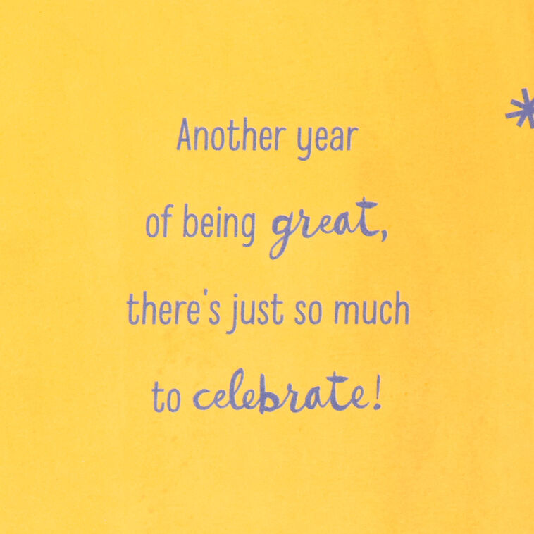 Hallmark Another Year Of Being Great Birthday Card
