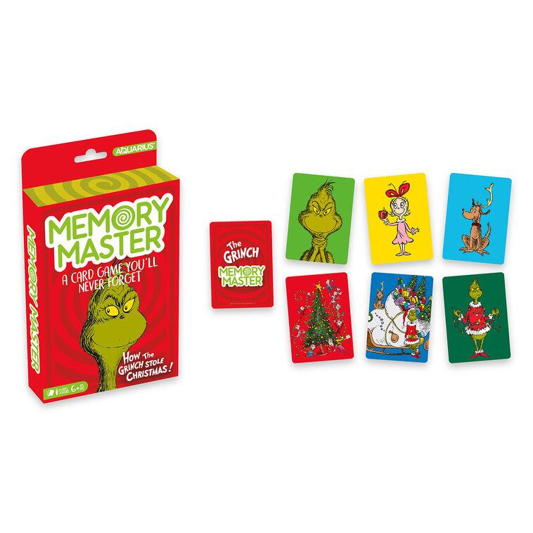 hallmark Aquarius Grinch Memory Master Card Game