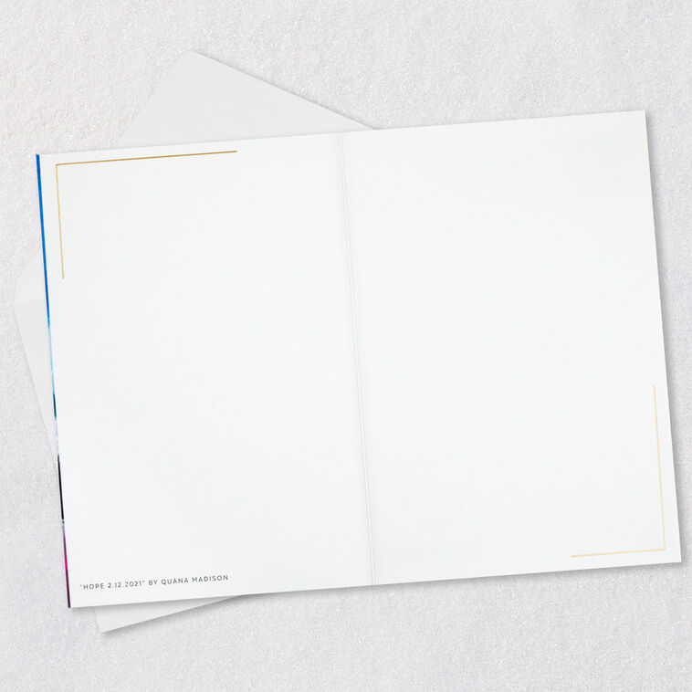Hallmark ArtLifting Abstract Painting Blank Card