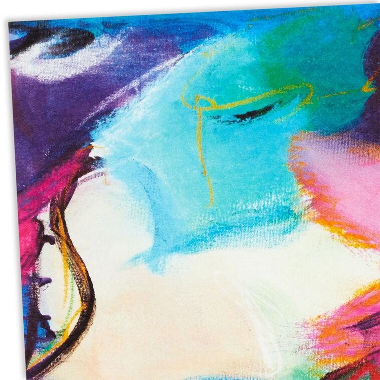 Hallmark ArtLifting Abstract Painting Blank Card