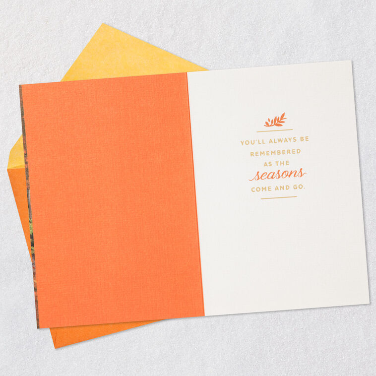 Hallmark As The Seasons Come And Go Halloween Card