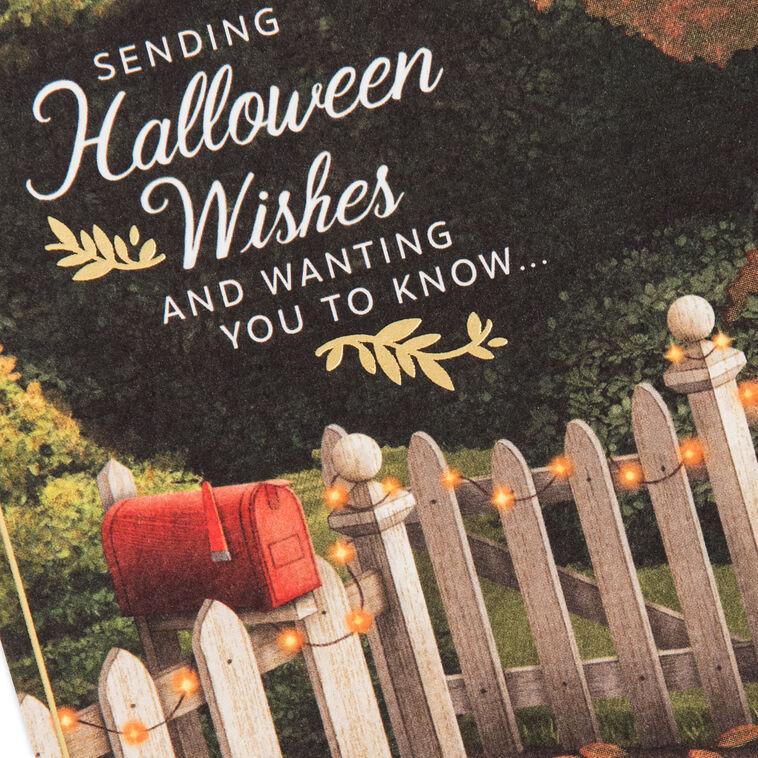 Hallmark As The Seasons Come And Go Halloween Card