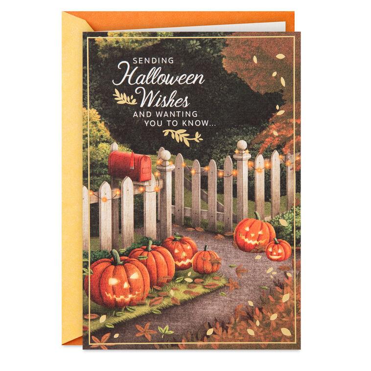 hallmark As the Seasons Come and Go Halloween Card