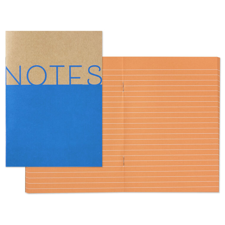 Hallmark Assorted 3-Pack Colorful Kraft Journals