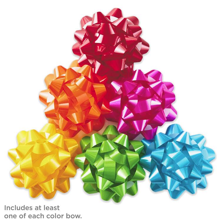 Hallmark Assorted Bright Colors 36-Pack Gift Bows