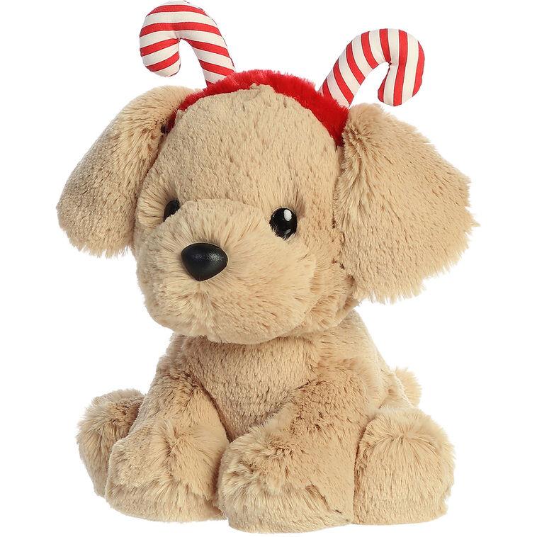 Hallmark Aurora Buddy Yellow Lab Holiday Plush 9"