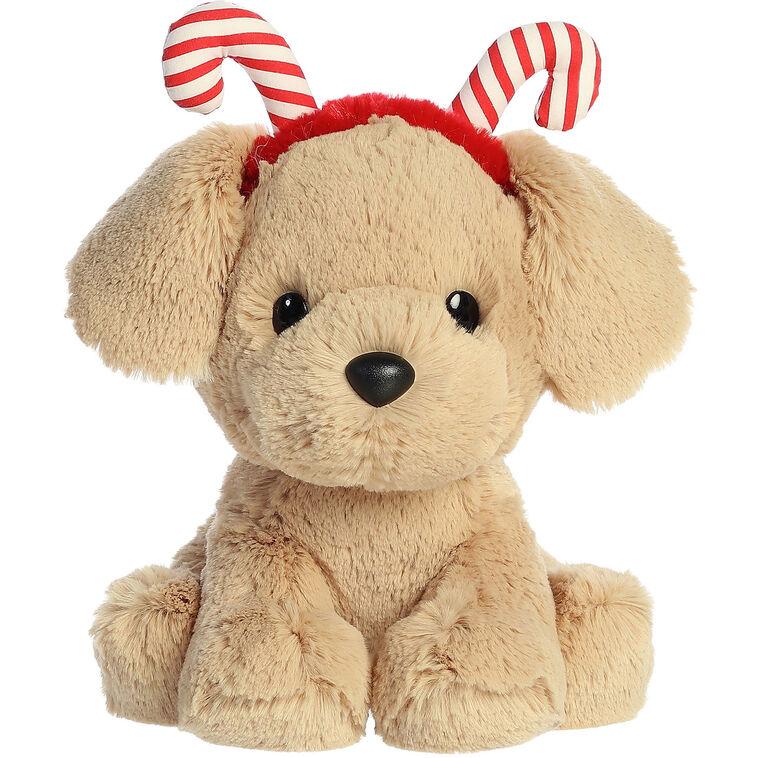 hallmark Aurora Buddy Yellow Lab Holiday Plush 9"