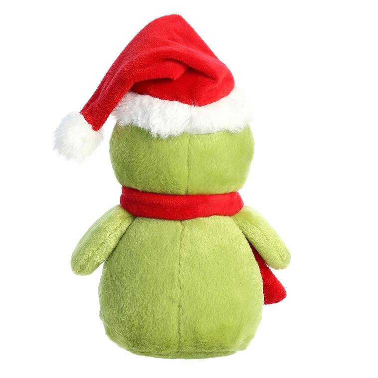 Hallmark Aurora Grinch Snowman Christmas Plush 8”