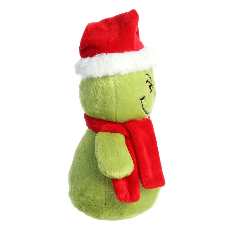 Hallmark Aurora Grinch Snowman Christmas Plush 8”