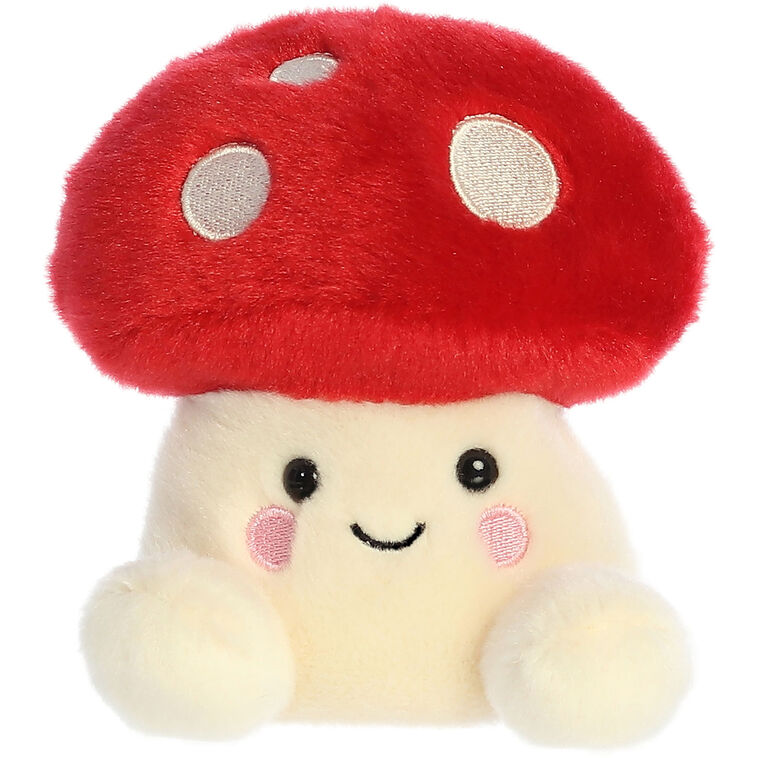 hallmark Aurora Palm Pals Amanita Mushroom Plush 5"