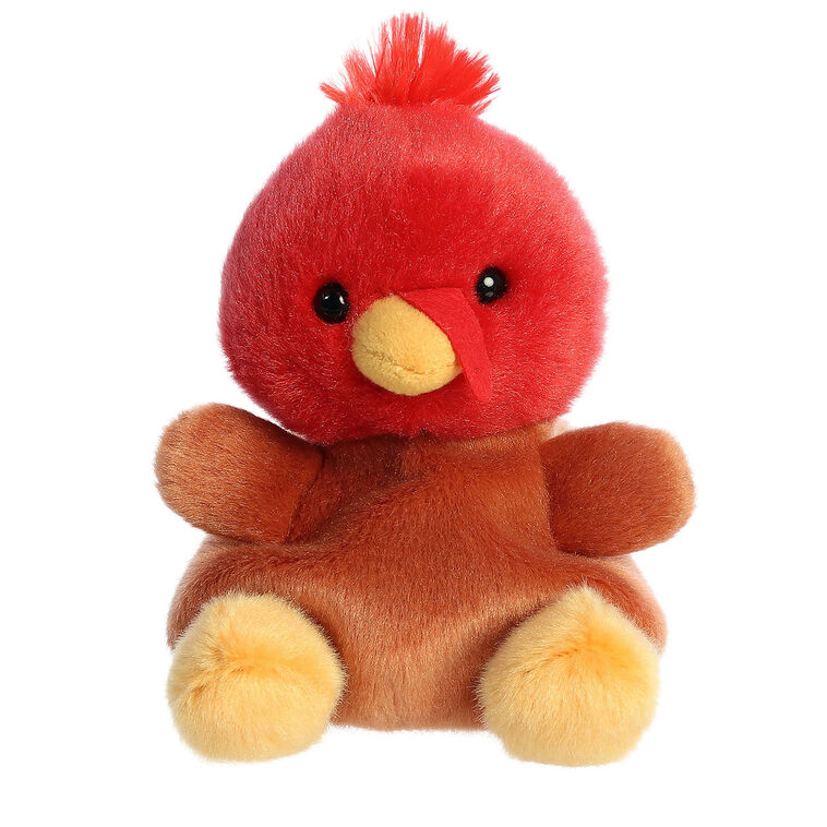 hallmark Aurora Palm Pals Aspen Turkey Plush 4"