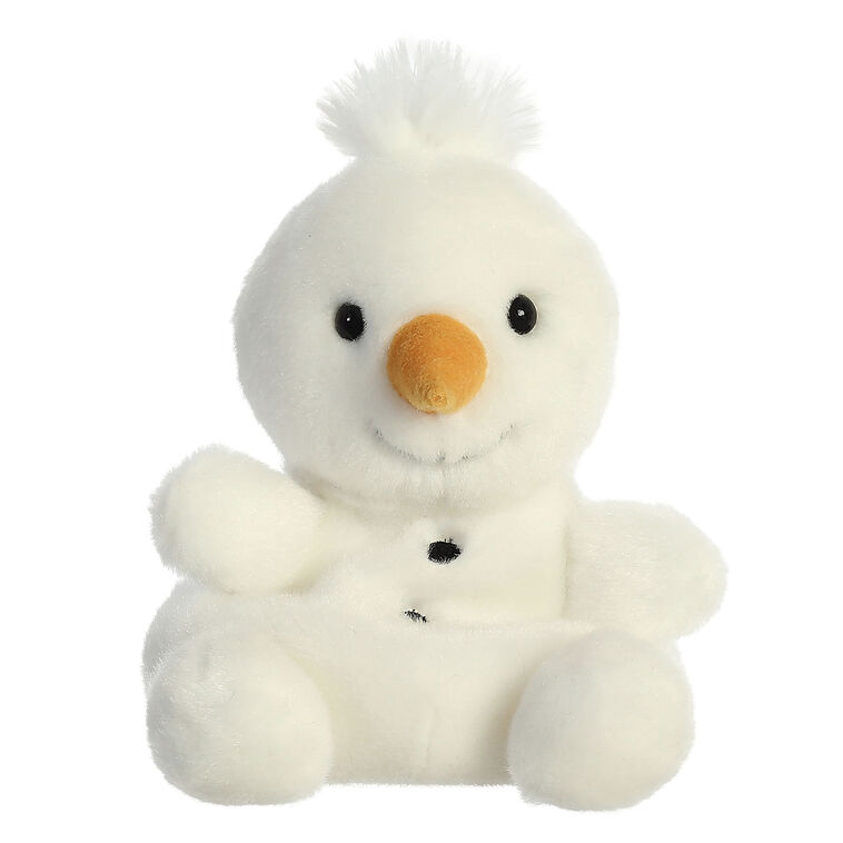hallmark Aurora Palm Pals Froyo Snowman Plush 5"