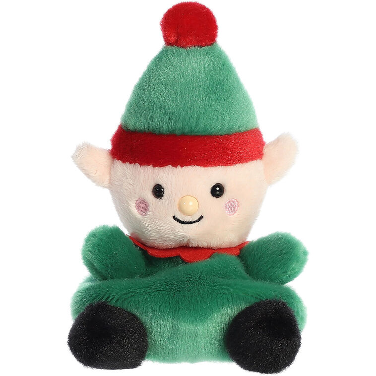 hallmark Aurora Palm Pals Jolly Elf Plush 6"