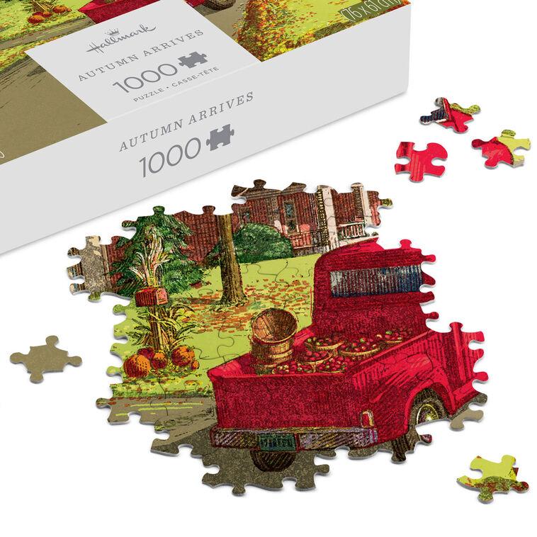 Hallmark Autumn Arrives 1000-Piece Jigsaw Puzzle