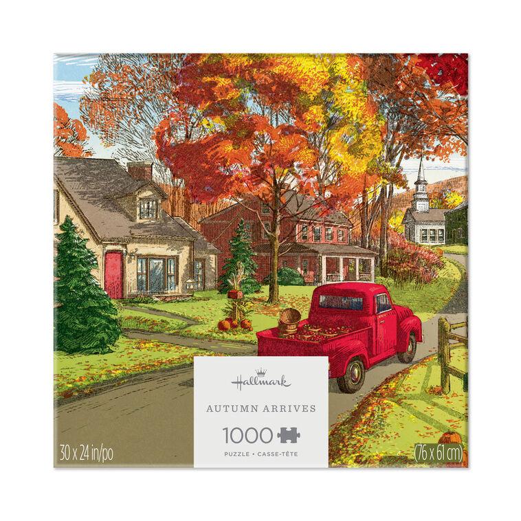 hallmark Autumn Arrives 1000-Piece Jigsaw Puzzle
