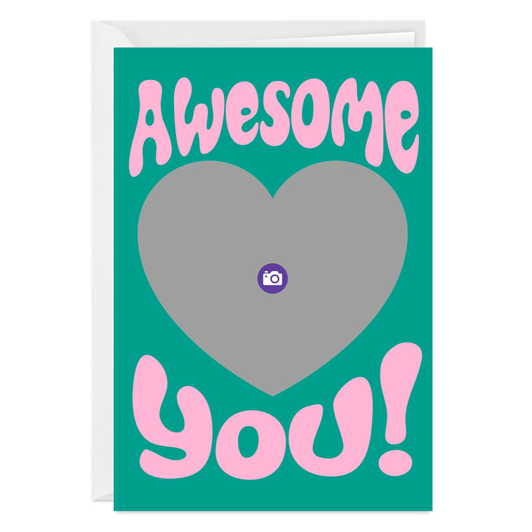 Hallmark Awesome You Heart Custom Birthday Card