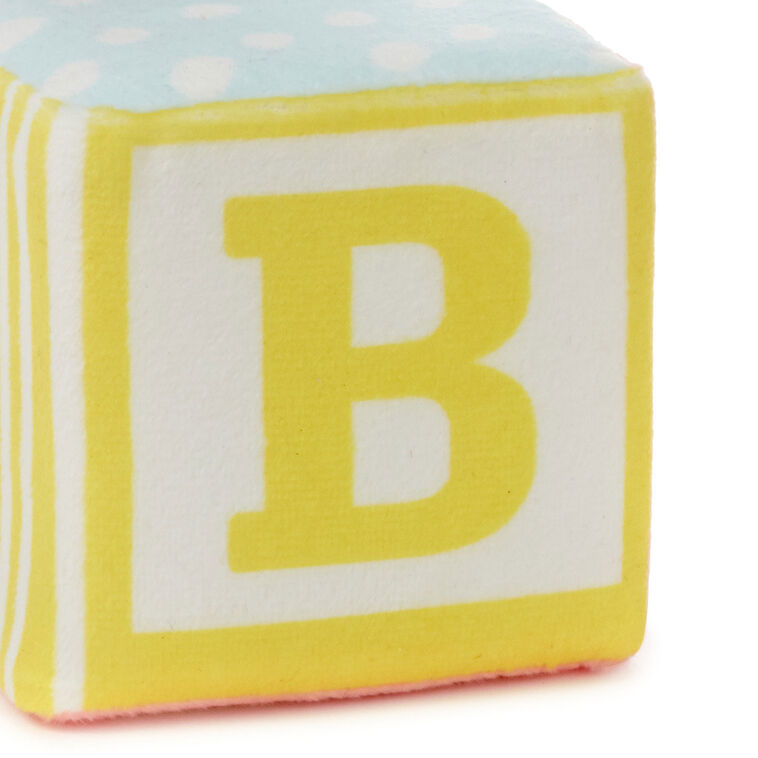 Hallmark Baby Block Plush Gift Card Holder