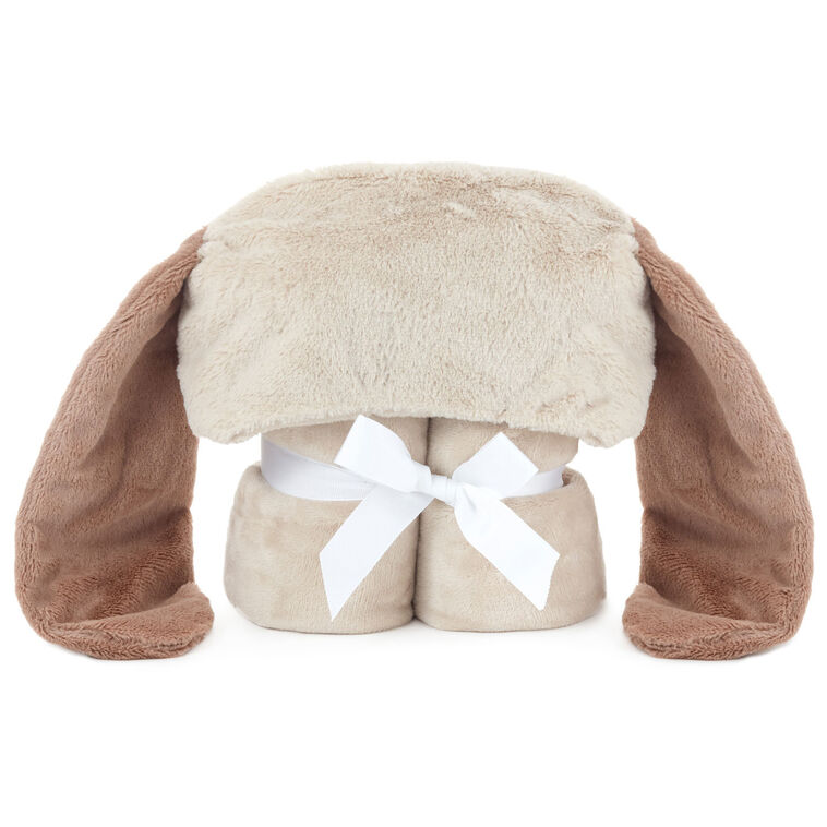hallmark Baby Bunny Hooded Blanket With Pockets