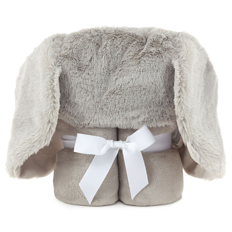 hallmark Baby Elephant Hooded Blanket With Pockets