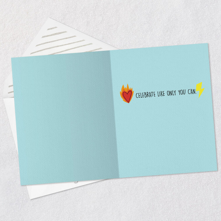 Hallmark Bad Ass Birthday Girl Birthday Card