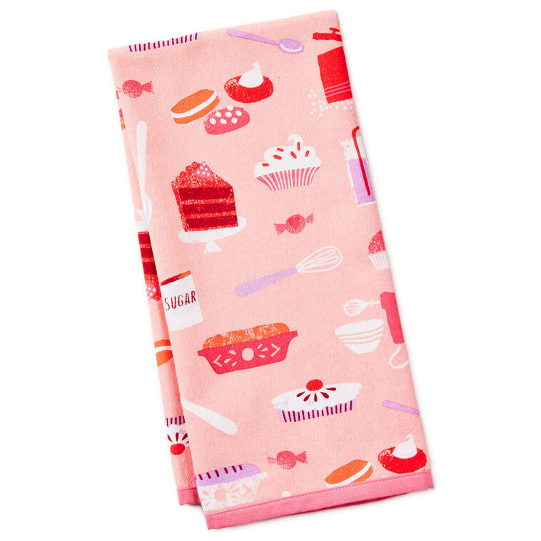 hallmark Baking and Sweets Tea Towel 18x26