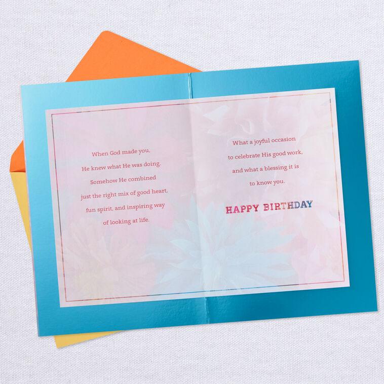 Hallmark Be Blessed And Grateful Birthday Card