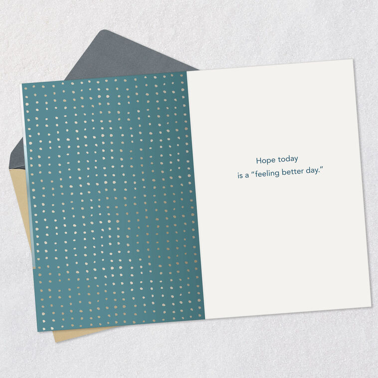 Hallmark Be Comfy Be Cozy Get Well Card