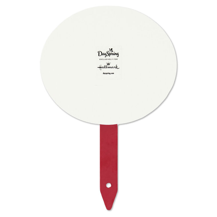 Hallmark Be Joyful Garden Stake 6"