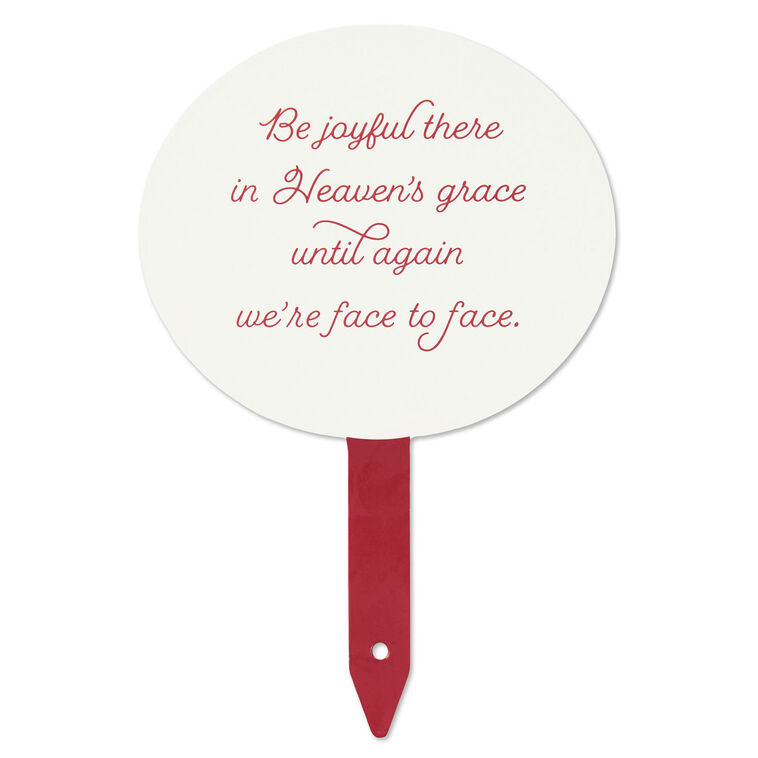 hallmark Be Joyful Garden Stake 6"