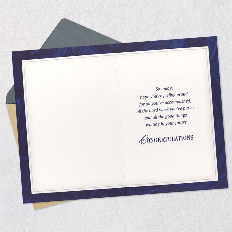 Hallmark Be Proud Master's Degree Graduation Card