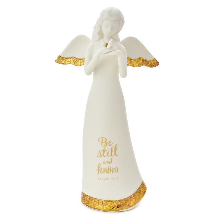 hallmark Be Still and Know Angel Figurine 8.75"