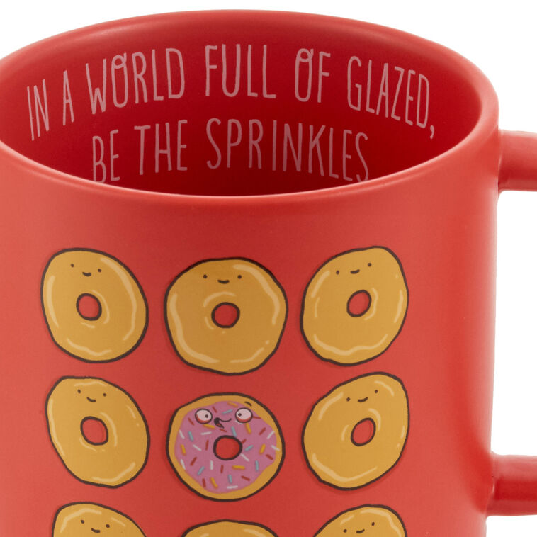 Hallmark Be The Sprinkles Mug 16 Oz