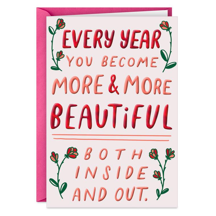 hallmark Beautiful Bitch Funny Birthday Card