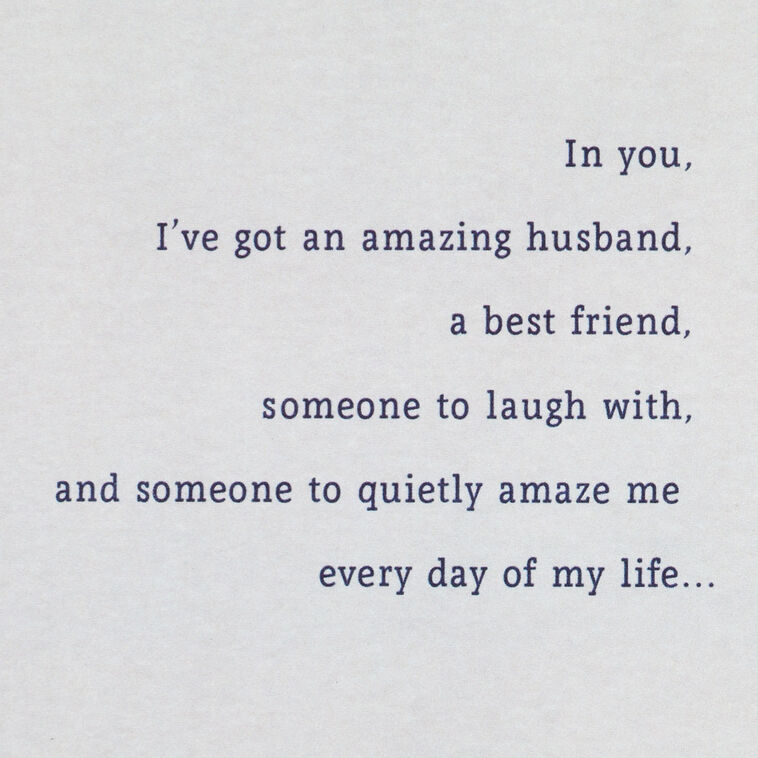 Hallmark Because Of You Birthday Card For Husband