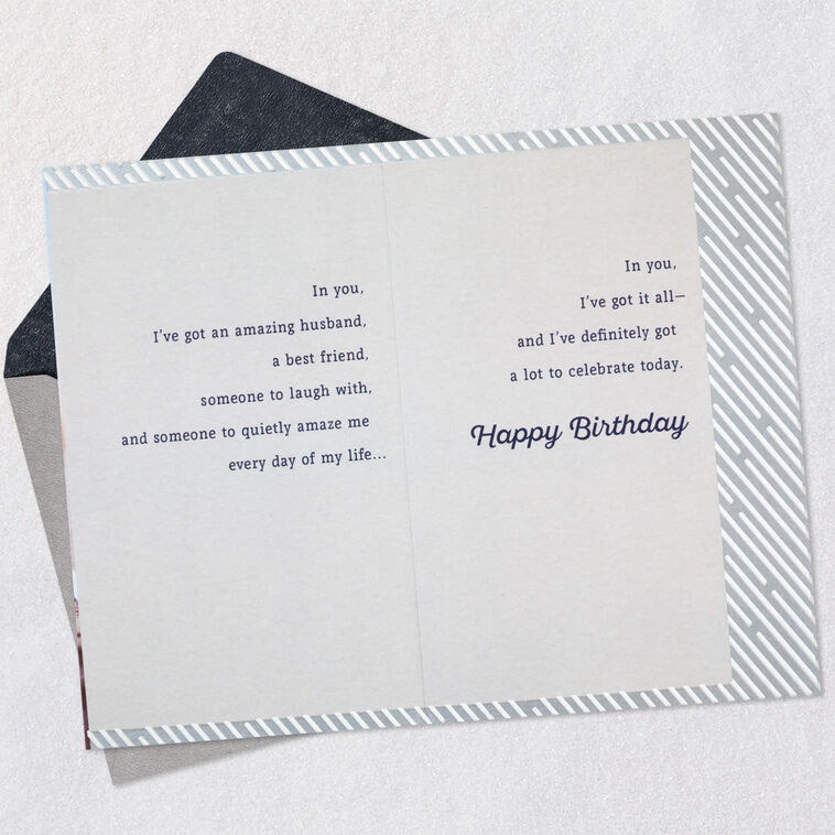 Hallmark Because Of You Birthday Card For Husband