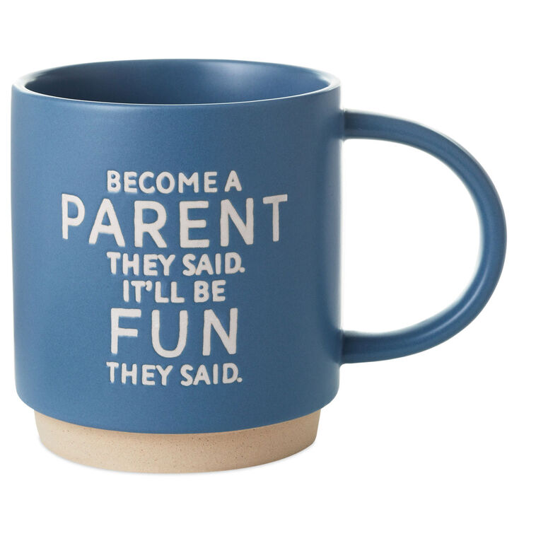 hallmark Become a Parent Funny Mug 16 oz