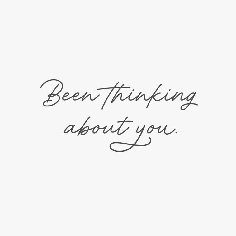 Hallmark Been Thinking Of You Card