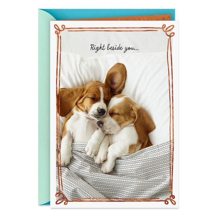 hallmark Beside You Love Card