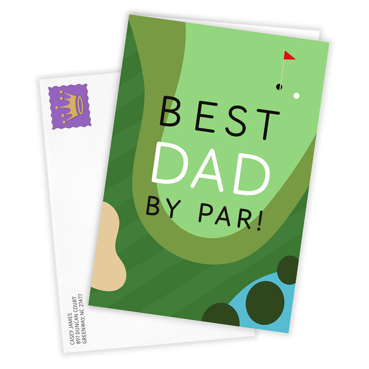Hallmark Best By Par Custom Card