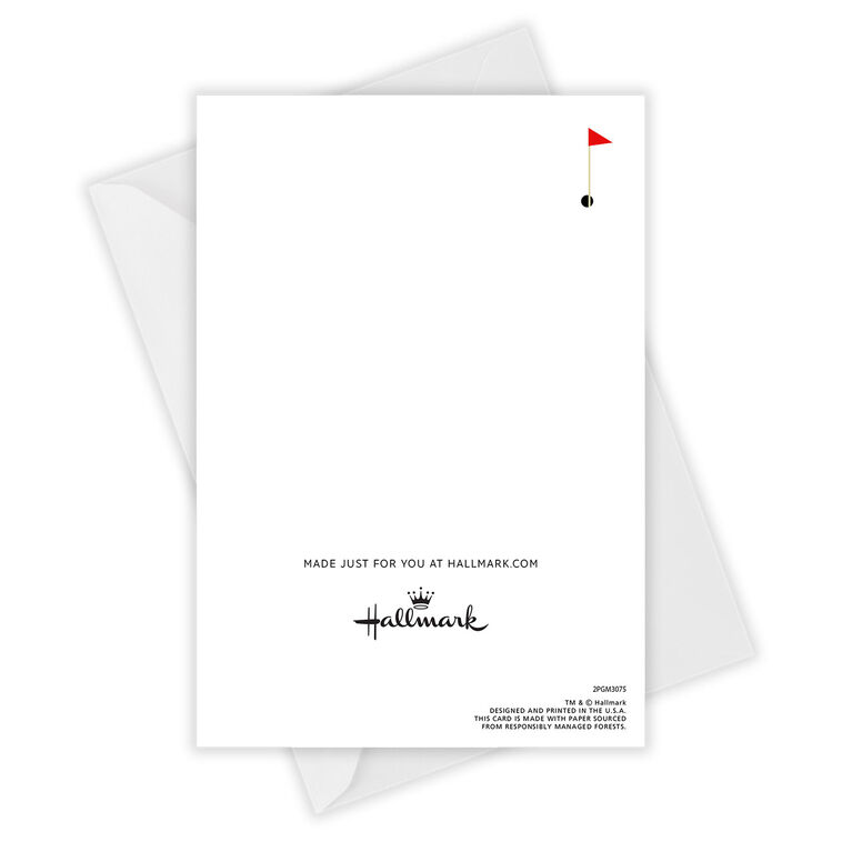 Hallmark Best By Par Custom Card