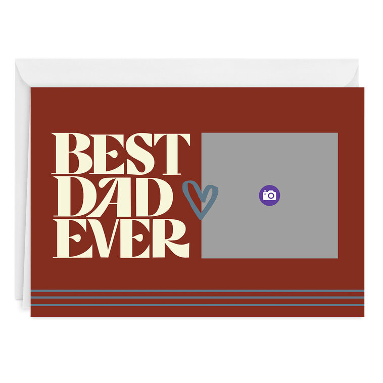 Hallmark Best Dad Ever Custom Card