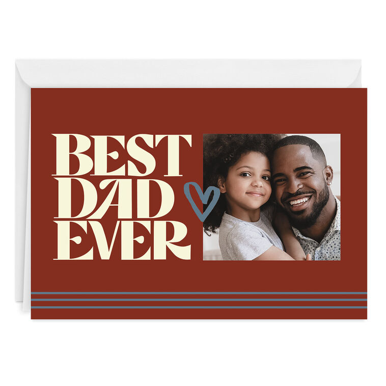 hallmark Best Dad Ever Custom Card