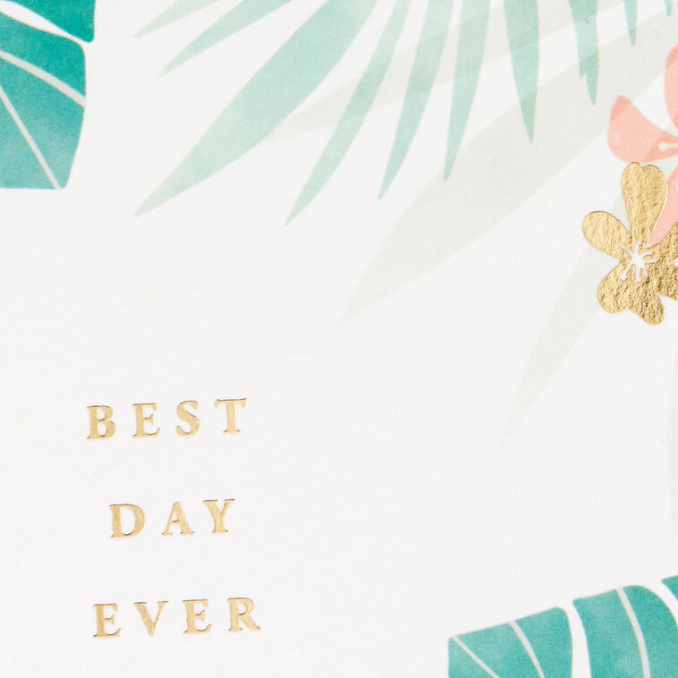 Hallmark Best Day Ever Blank Card